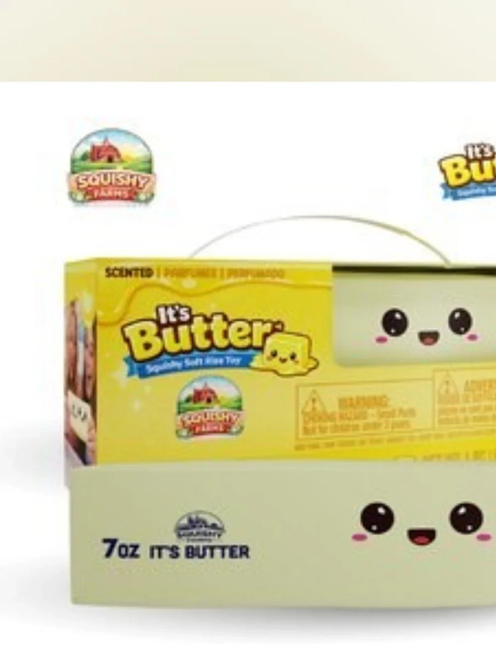 Squishy Farms It's Butter 2.0 Squeeze Toy, Butter Scent
